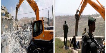مقبوضہ فلسطین: صہیونی فوج نے2 فلسطینی مکان مسمار کر دیے