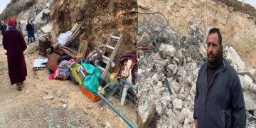 قابض فوج نے 8 افراد پر مشتمل فلسطینی خاندان کا گھر مسمار کر دیا