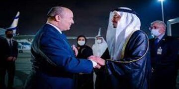 کسی بھی اسرئیلی وزیر اعظم کا پہلادورہ امارات