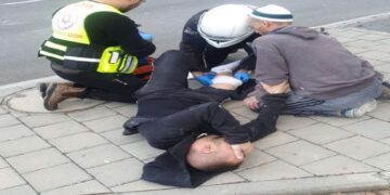 صہیونی آبادکار نے 2 فلسطینیوں پرگاڑی چڑھادی