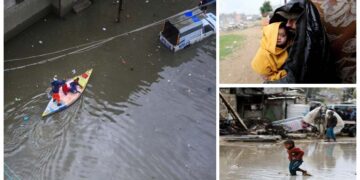 مقبوضہ فلسطین: موسم سرمہ کی بارشوں سے غزہ میں ابترصورت حالت
