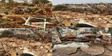 صہیونی فوج نے الشیخ جراح کے فلسطینی خاندان کا گھر مسمار کر دیا