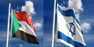 صہیونی حکومت کے اعلیٰ عہدیداران  کا دورہ سوڈان