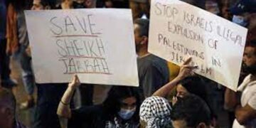 او آئی سی کا الشیخ جراح سے فلسطینیوں کے انخلاء پر اسرائیل کو انتباء