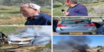 صہیونی آبادکاروں کا نابلس میں کسانوں پر تشدد، درجنوں فلسطینی زخمی