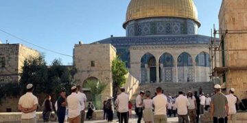 قبلہ اول پرصہیونی شرپسند عناصرکا دھاوا، درجنوں فلسطینی گرفتار