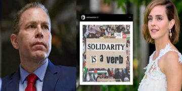 ہیری پورٹرکی ایما واٹسن کی فلسطینیوں سے اظہار یکجہتی اسرائیل تلملا گیا