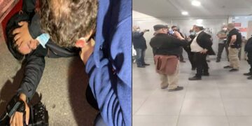 صہیونی آبادکار کا فلسطینی صحافی پر تشدد، کیمرہ توڑ ڈالا