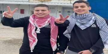صہیونی جیل سے 4 ماہ بعد 2 فلسطینی بچے  رہا