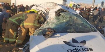 مقبوضہ فلسطین میں بدترین ٹریفک حادثہ: 8 افراد جاں بحق