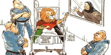 صہیونی زندانوں میں کینسر سے لڑنے والا فلسطینی قیدی