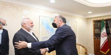 دوحہ میں ایرانی وزیرخارجہ کی حماس رہنما سے ملاقات