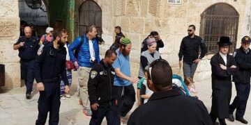 قبلہ اول پر صہیونی شر پسندوں کا دھاوااورمقدس مقامات کی بے حرمتی