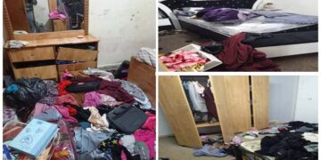 قابض فوج کا فلسطینی گھروں پر دھاوا اور لوٹ مار کی کارروائیاں جاری