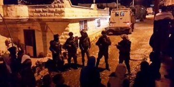 مقبوضہ فلسطین میں صہیونی  فوجی کریک ڈاؤن، متعدد فلسطینی گرفتار