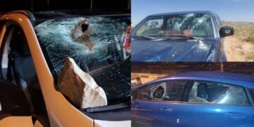 مقبوضہ فلسطین: صہیونی آبادکاروں کی گاڑیوں پرفلسطینی نوجوانوں کا پتھراؤ