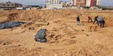 مقبوضہ فلسطین میں رومن دور کے مقبرے دریافت