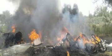 مقبوضہ فلسطین میں صہیونی طیارہ گرنے سے 2 اسرائیلی جہنم واصل