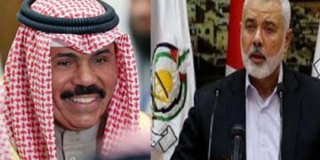 حماس کا کویت کے امیر کو قومی دن پر مبارک باد کا پیغام