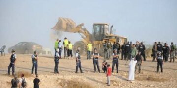 صہیونی فوج کے ہاتھوں العراقیب گاؤں 199 مرتبہ پھر مسمار