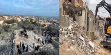 صہیونی انتقامی کارروائی میں فلسطینی قیدیوں کے گھر مسمار