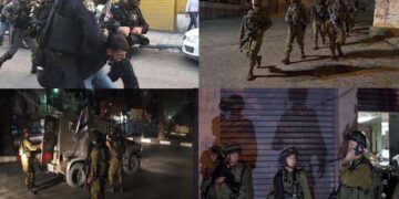 مقبوضہ فلسطین: قابض فوج کی پرتشدد کارروائیاں، متعدد فلسطینی زیرحراست