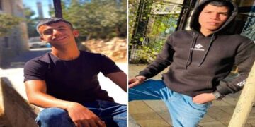 فلسطینی قیدیوں کے ساتھ اسرائیلی خاتون کا اظہار یکجہتی