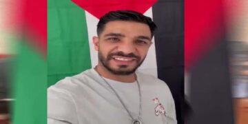 آسٹریلوی باکسر کا فلسطینیوں کے ساتھ اظہار یکجہتی