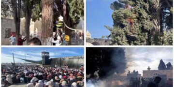 رمضان کاتیسرا جمعہ،صہیونی فوج کی مسجد اقصیٰ کے نمازیوں پرپھرحملہ