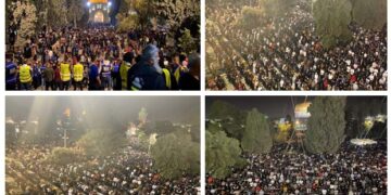 لیلتہ القدر کی مبارک شب میں ان گنت فلسطینیوں کی قبلہ اول میں حاضری