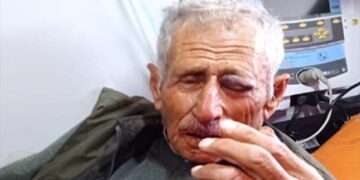 صہیونی آبادکاروں کا معمر فلسطینی پر بدترین تشدد