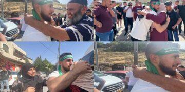 صہیونی جیل سے7 سال بعد فلسطینی رہا