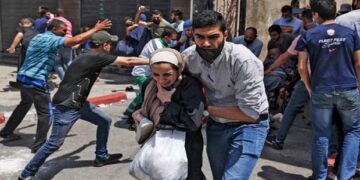 صہیونی آبادکاروں کا فلسطینیوں پر حملہ، 8 زخمی