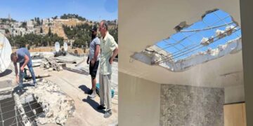 صہیونی فوج نے شادی کے موقع پرفلسطینی کاگھر مسمار کردیا