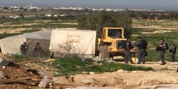 مقبوضہ فلسطین: صہیونی فوج نے العراقیب قصبے کو ایک مرتبہ پھر مسمار کر دیا