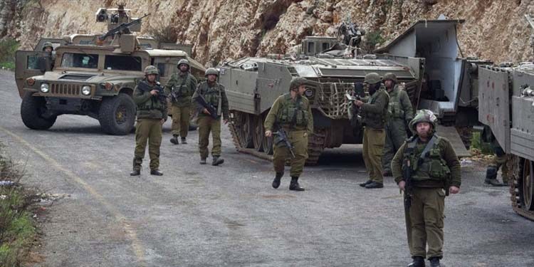 غزہ کی سرحد پر اسرائیلی فوجی مشقیں