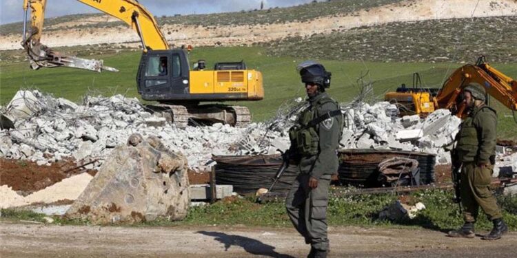 مزید نو فلسطینیوں کو اپنے ہی گھر مسمار کرنے کے صیہونی نوٹسز جاری