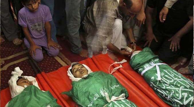 اسرائیل فلسطینی بچوں کا قاتل ہے ، ذمہ دار ٹھہرایا جائے ،اقوام متحدہ