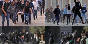 اسرائیلی فوج کا فلسطینی مظاہرین پر حملہ، بچوں سمیت 56 زخمی