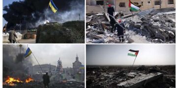 یوکرین پر احتجاج اور غزہ پر خاموشی، مغرب کادوہرامعیار