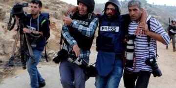 رواں سال صہیونی ریاست نے فلسطینی صحافیوں کوقتل کرنے سمیت 479 سنگین خلاف ورزیاں کیں