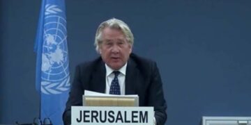 عالمی برادری مسئلہ فلسطین کو حل کرنےمیں ناکام رہی ہے ،اقوام متحدہ