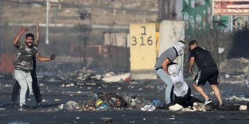 نابلس: صہیونی فوج سے جھڑپ 20 سےزائد فلسطینی زخمی