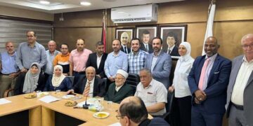 الشیخ عکرمہ صبری سے اردن کی بار ایسوسی ایشن کی ملاقات            