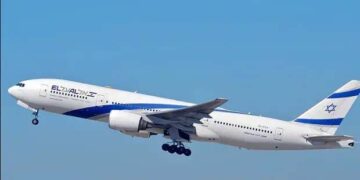 صیہونی حکومت کا پہلا طیارہ سعودی عرب کے آسمان کو عبور کر گیا