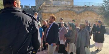 شدت پسند صہیونی مذبہی رہنماؤں کا مسجد اقصیٰ پر دھاوا