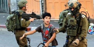 صہیونی فورسز نے 20 سالوں کے دوران 20 ہزار فلسطینی بچوں کو گرفتار کیا