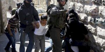 صہیونی فورسز نے چاربچوں سمیت سات فلسطینیوں کو گرفتار کرلیا