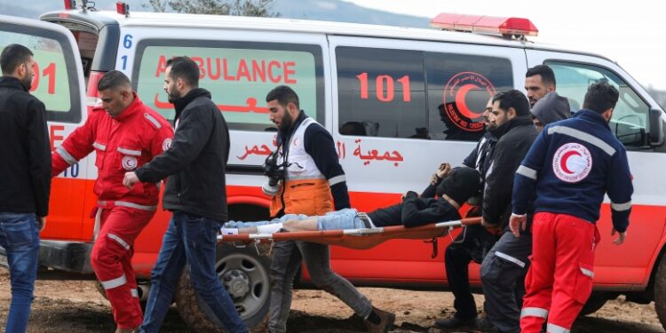 نابلس: فلسطینی طبی عملے پر صیہونی فوج کا حملہ