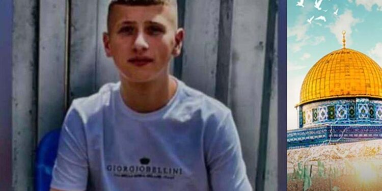 صیہونی فوج کی فائرنگ،17 سالہ فلسطینی نوجوان شہید